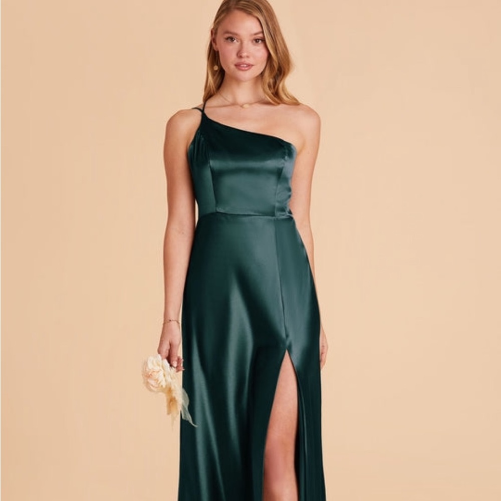 Birdy Grey Kensie Bridesmaid Dress Emerald Size M- Unaltered